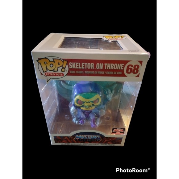 Funko Pop Skeletor on Throne He-man Masters of the Universe Target Con Exclu #68 - Picture 3 of 12